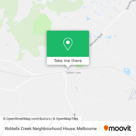 Riddells Creek Neighbourhood House map