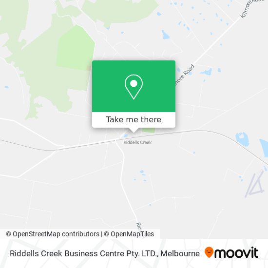 Riddells Creek Business Centre Pty. LTD. map