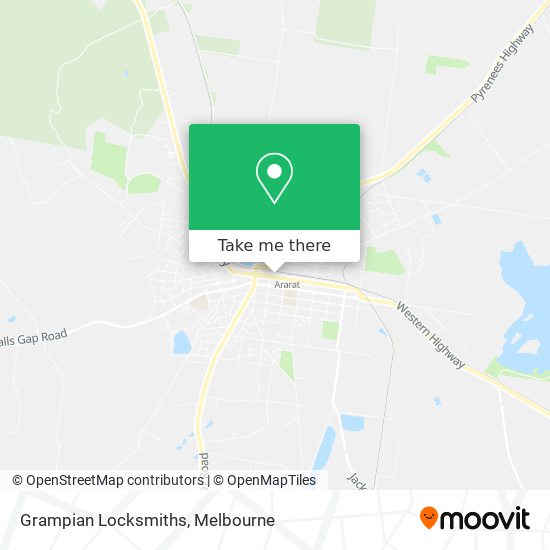 Grampian Locksmiths map