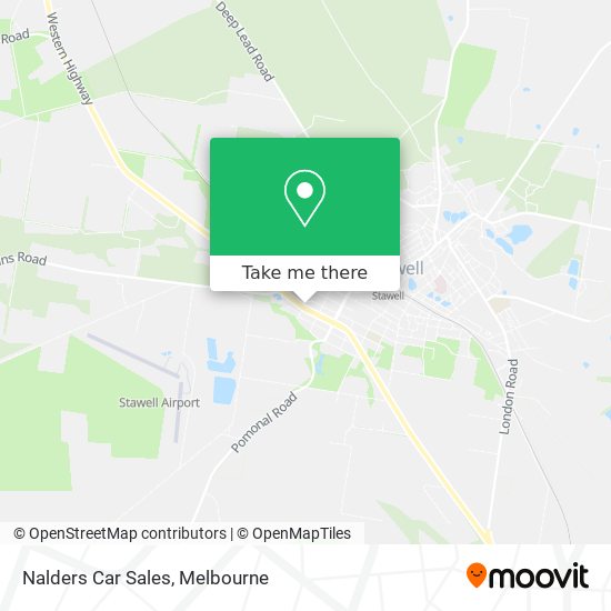 Nalders Car Sales map