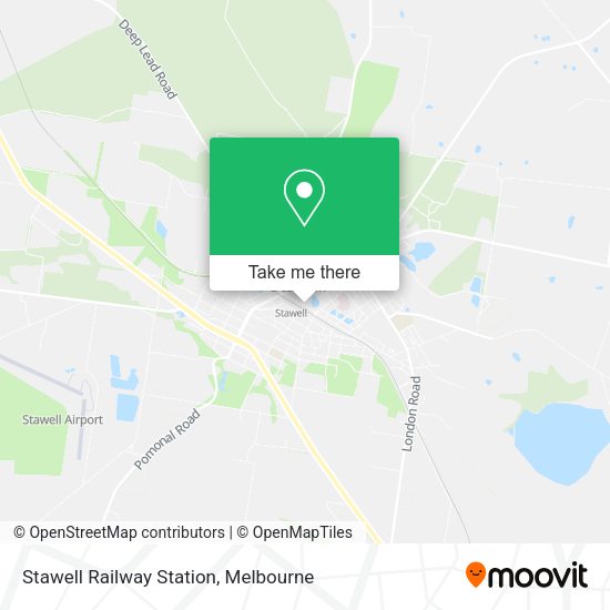 Stawell Railway Station map