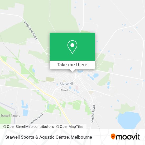 Stawell Sports & Aquatic Centre map