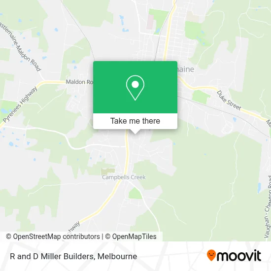 Mapa R and D Miller Builders