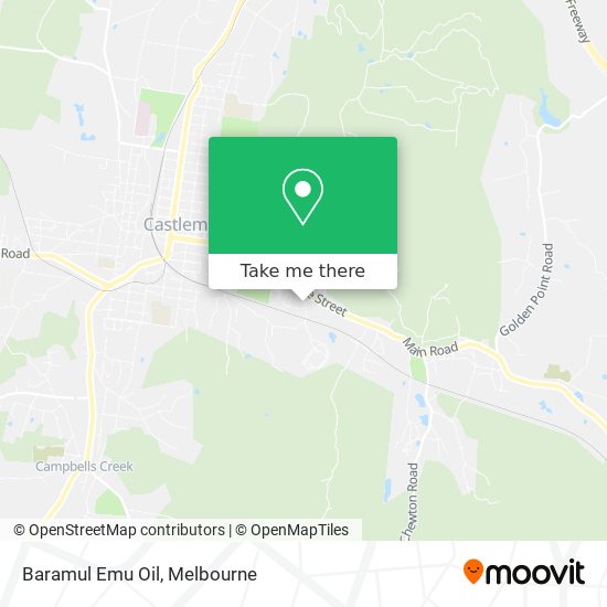 Baramul Emu Oil map
