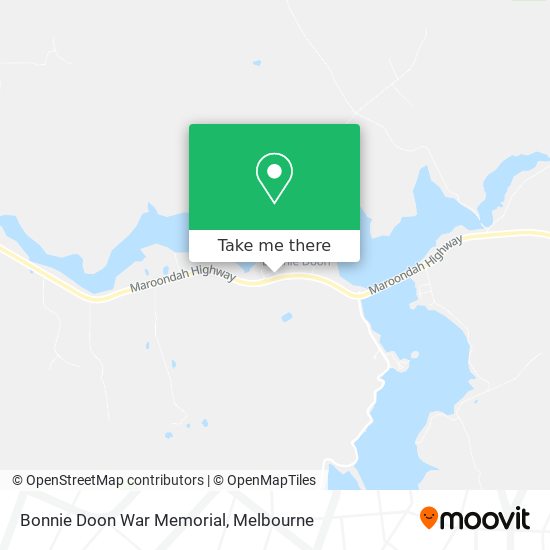 Mapa Bonnie Doon War Memorial