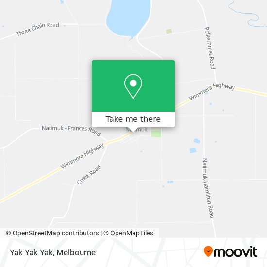 Yak Yak Yak map
