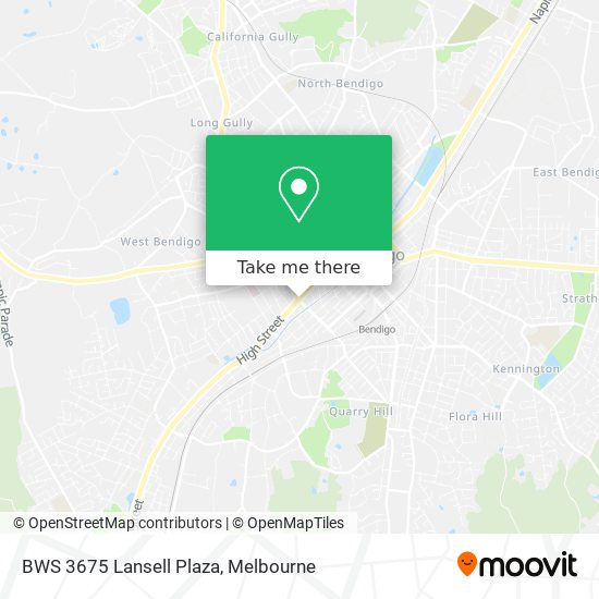 BWS 3675 Lansell Plaza map
