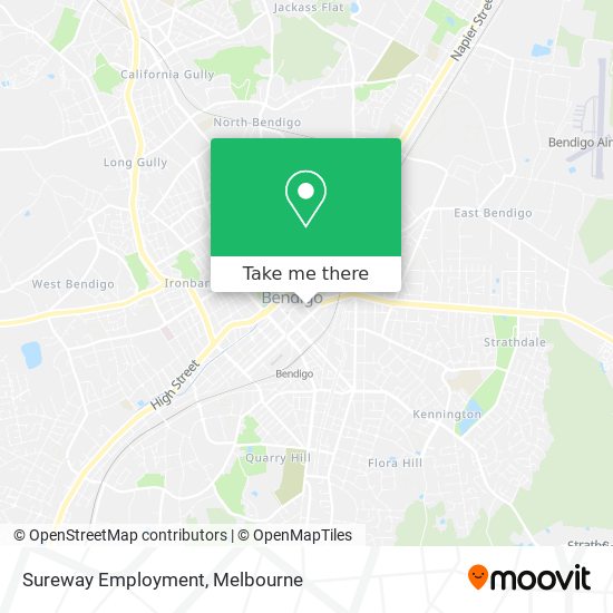 Mapa Sureway Employment