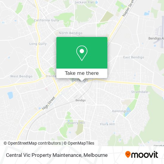 Central Vic Property Maintenance map
