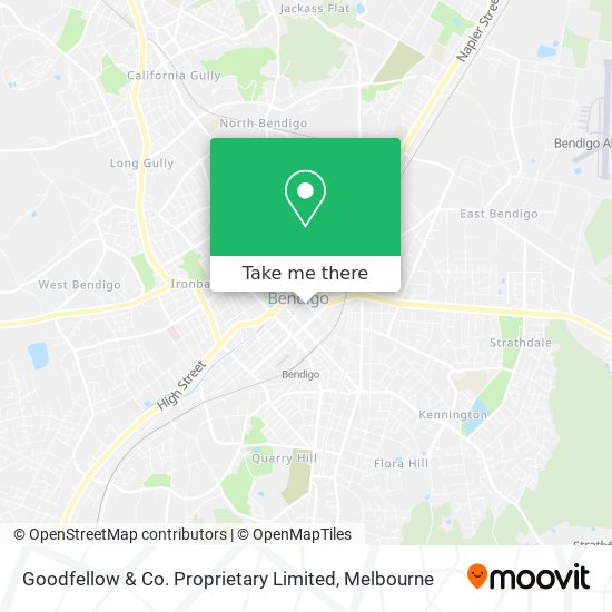 Goodfellow & Co. Proprietary Limited map