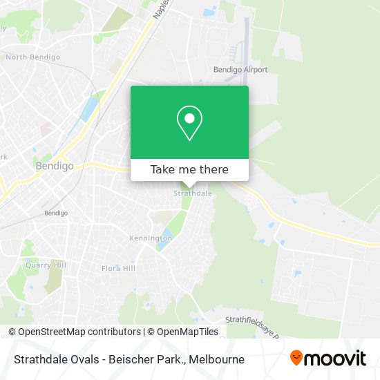 Strathdale Ovals - Beischer Park. map