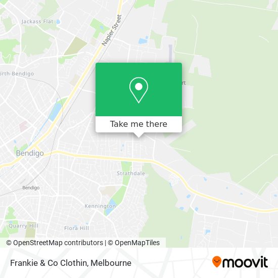 Frankie & Co Clothin map
