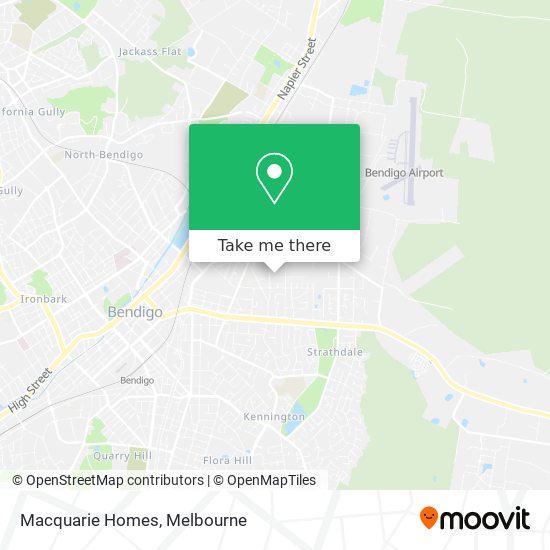 Mapa Macquarie Homes