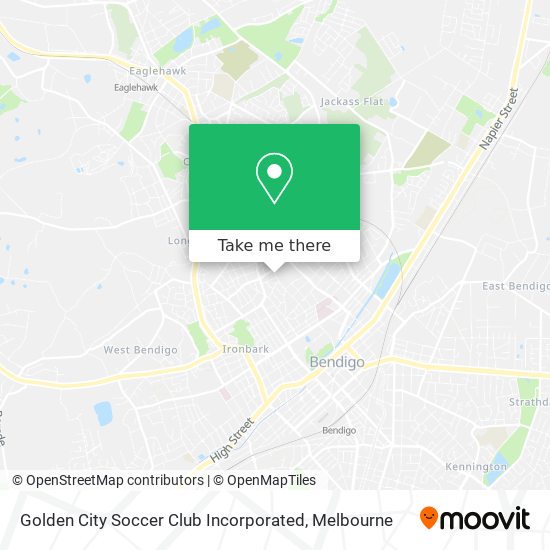 Golden City Soccer Club Incorporated map