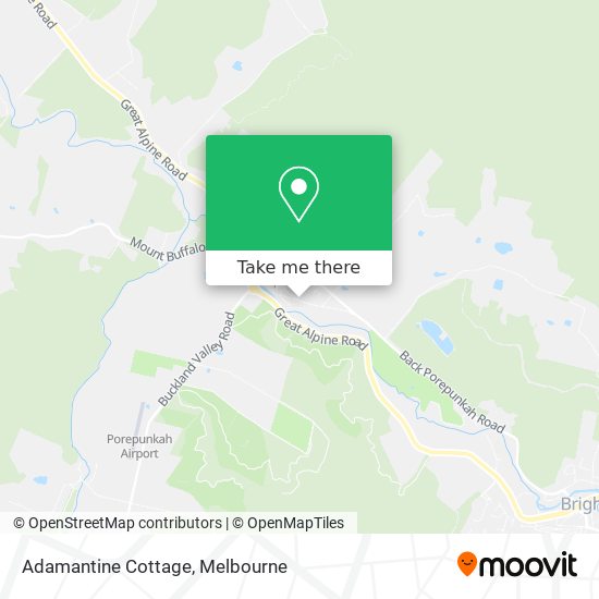 Adamantine Cottage map