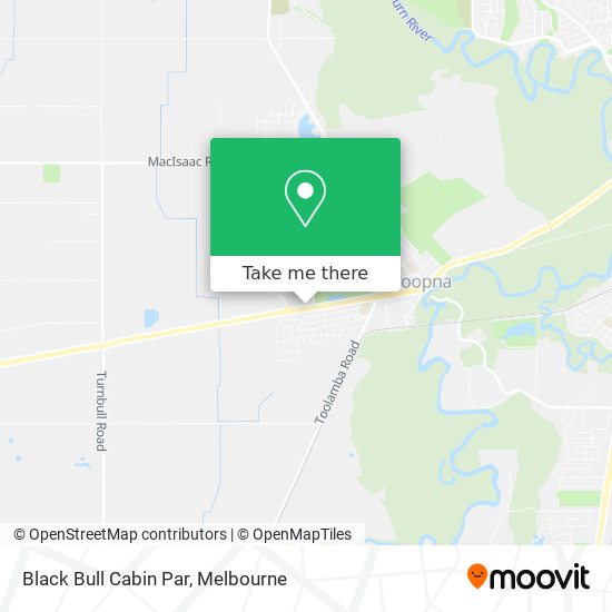 Black Bull Cabin Par map