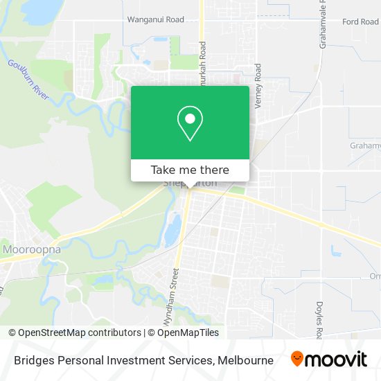 Bridges Personal Investment Services map