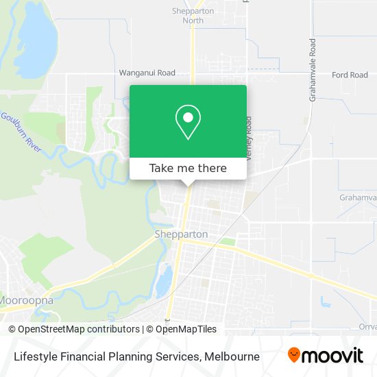 Lifestyle Financial Planning Services map