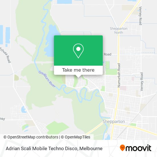 Adrian Scali Mobile Techno Disco map
