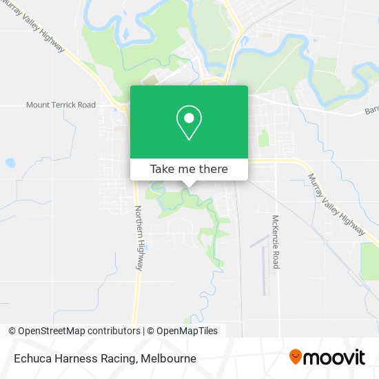 Echuca Harness Racing map