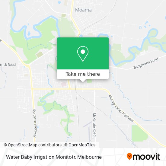 Water Baby Irrigation Monitotr map