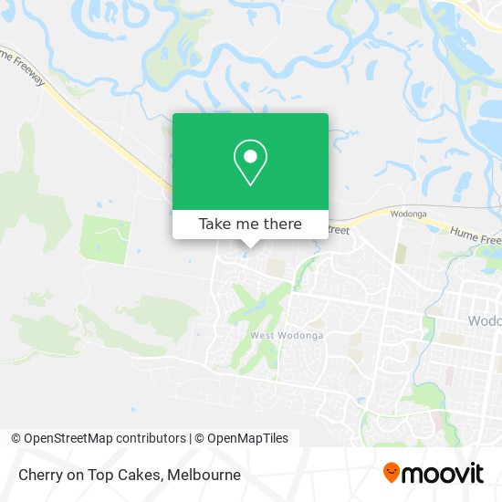 Cherry on Top Cakes map