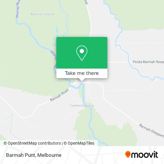 Barmah Punt map