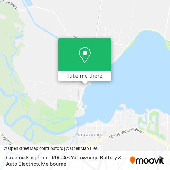 Graeme Kingdom TRDG AS Yarrawonga Battery & Auto Electrics map