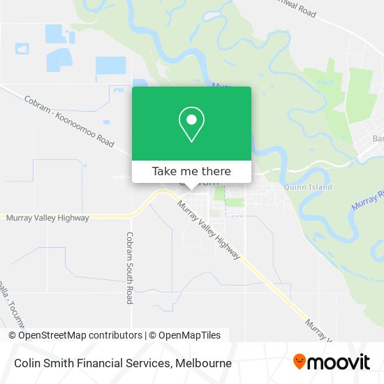 Colin Smith Financial Services map
