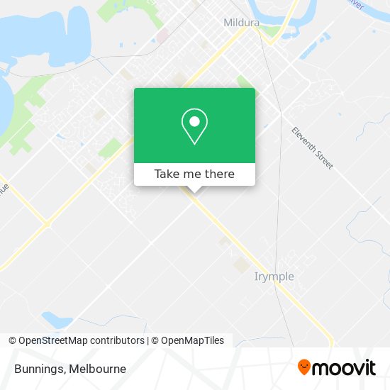 Mapa Bunnings