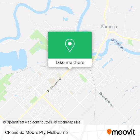 CR and SJ Moore Pty map