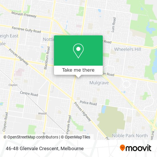 46-48 Glenvale Crescent map