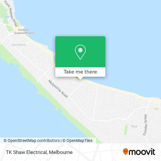 TK Shaw Electrical map