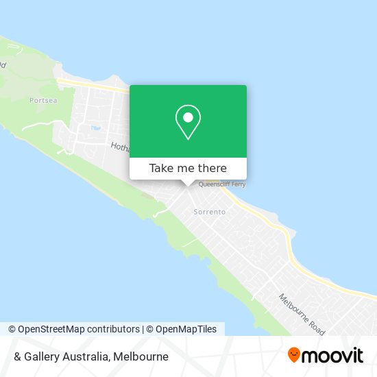 & Gallery Australia map
