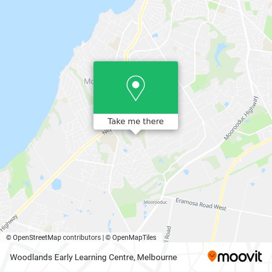 Mapa Woodlands Early Learning Centre