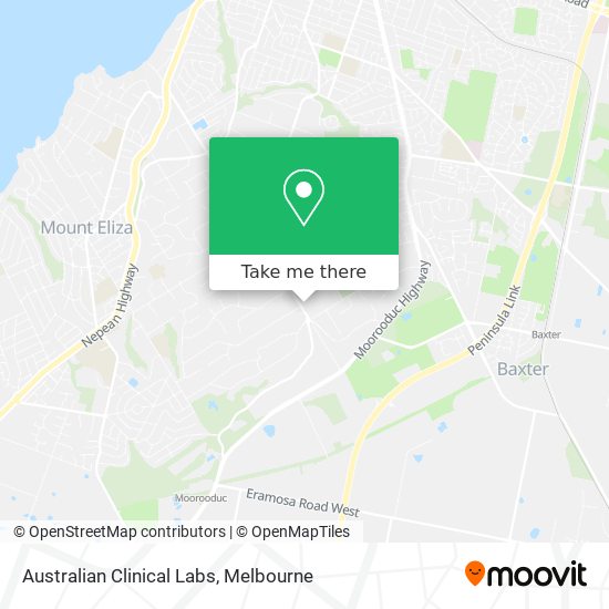 Mapa Australian Clinical Labs