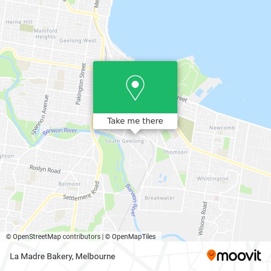 Mapa La Madre Bakery