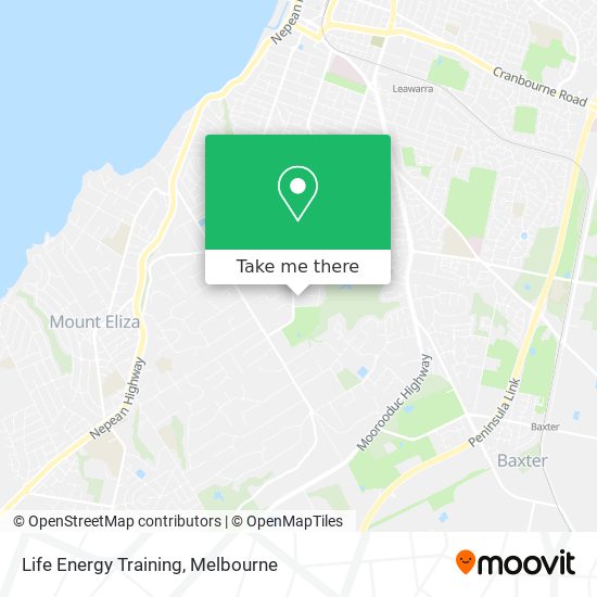 Life Energy Training map