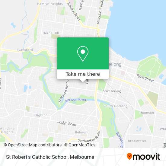 Mapa St Robert's Catholic School