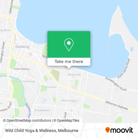 Wild Child Yoga & Wellness map