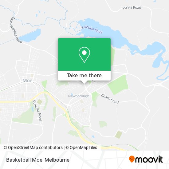 Mapa Basketball Moe