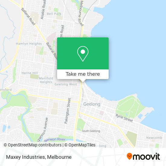 Maxey Industries map
