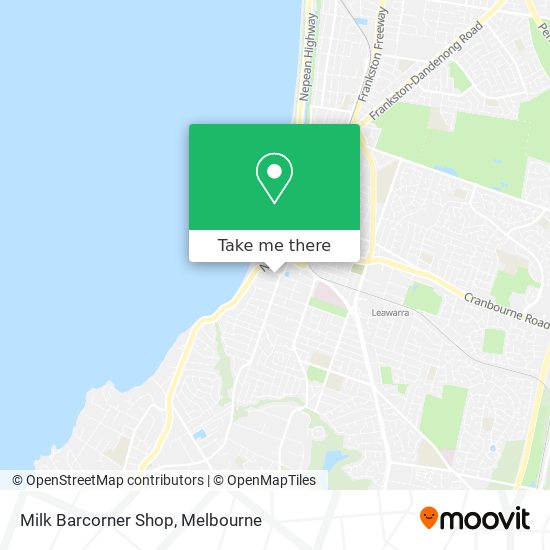 Milk Barcorner Shop map