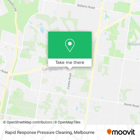 Rapid Response Pressure Cleaning map