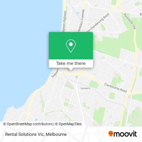 Rental Solutions Vic map