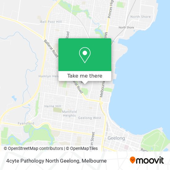 4cyte Pathology North Geelong map