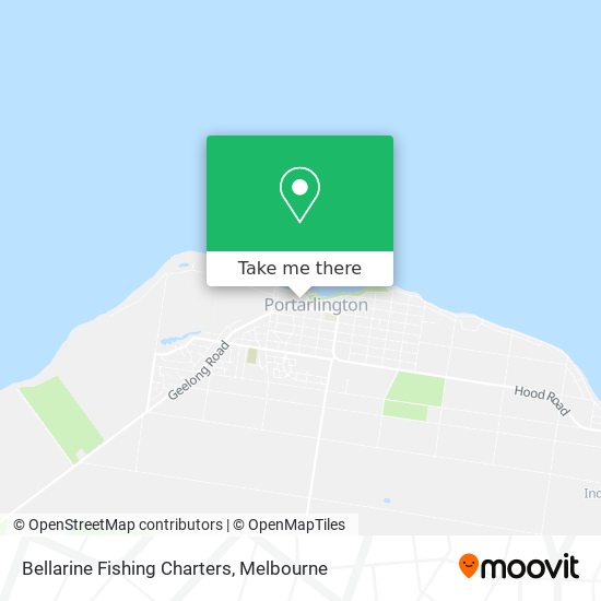 Bellarine Fishing Charters map