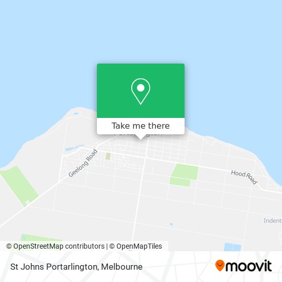 St Johns Portarlington map