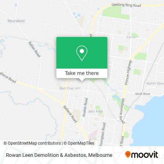 Mapa Rowan Leen Demolition & Asbestos