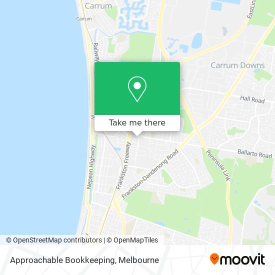 Approachable Bookkeeping map